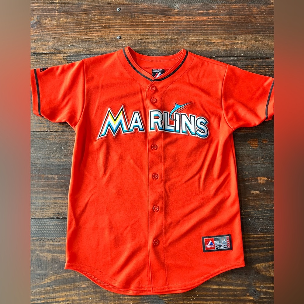 Marlins Jersey Youth Large
